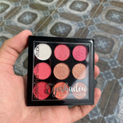 Colourina Makeup Studio Eyeshadow 9 Colours Palette – Blendable & Pigmented Shades